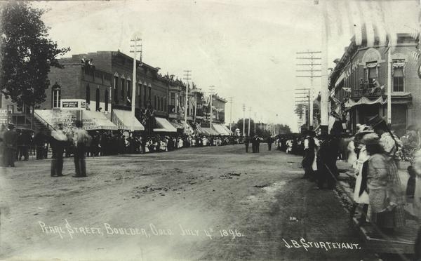 Pearl Street on July 4, 1896